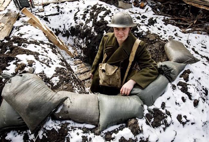 Student spent 24 hours in a trench for school project