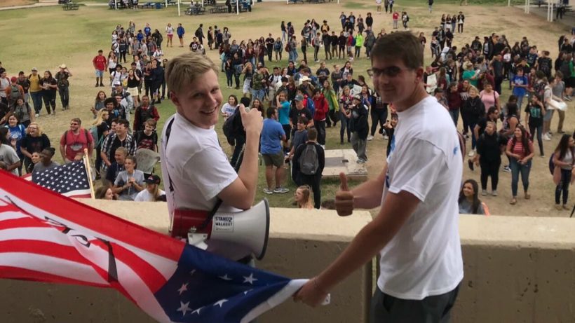 Pro-2nd Amendment students hold nationwide school walkout?