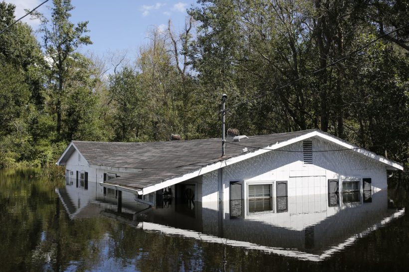 Flooding prevents North Carolina storm evacuees from returning home