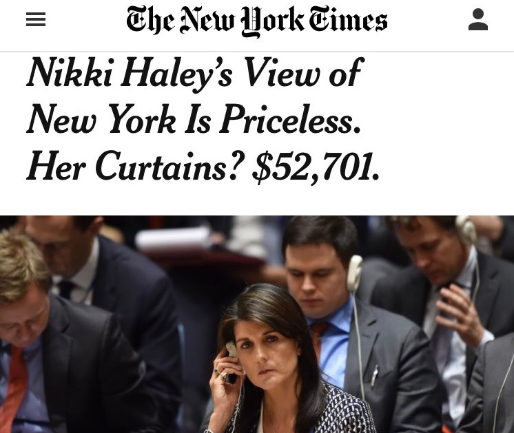 NY Times smears Nikki Haley; Weather Channel reporter exaggerates conditions