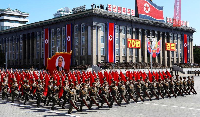 World #3 – NORTH KOREAN media reports military parade, without missiles