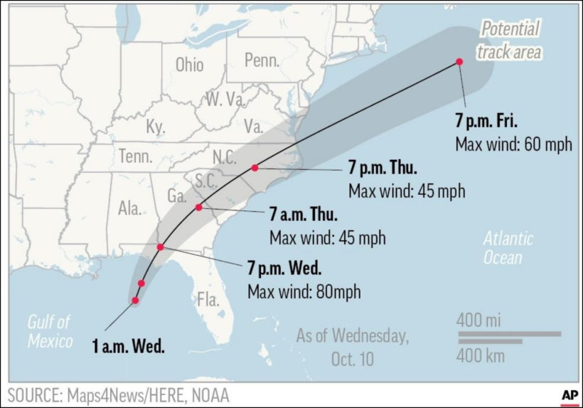 Thousands ready to respond after Hurricane Michael plows across Florida Panhandle