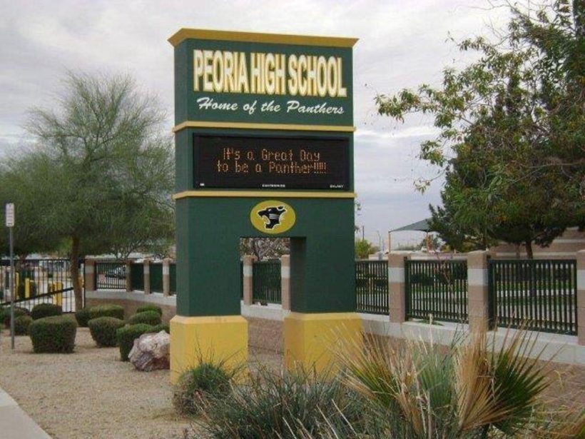 Arizona high school senior suspended over high-stepping in end zone