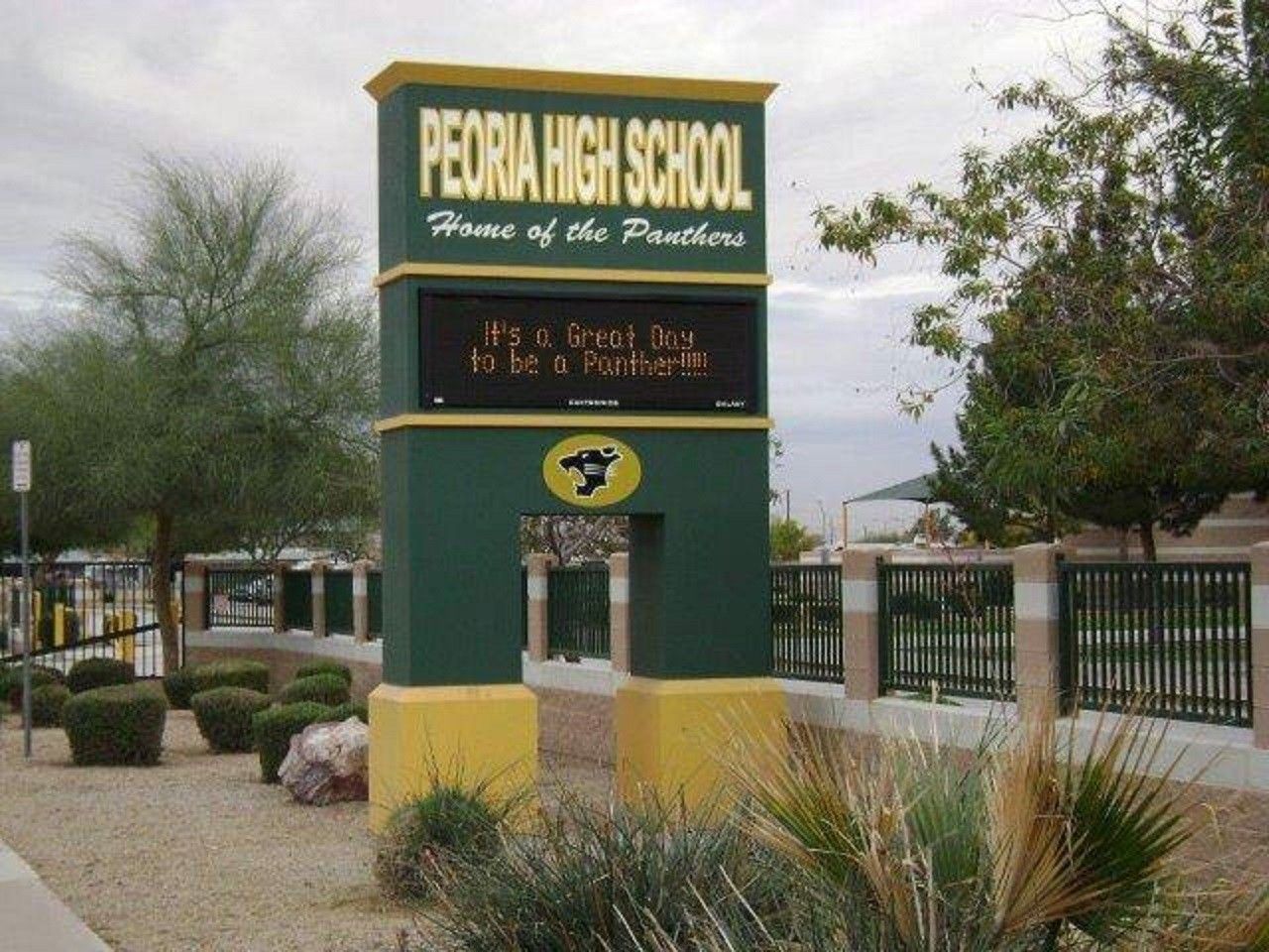 Arizona high school senior suspended over highstepping in