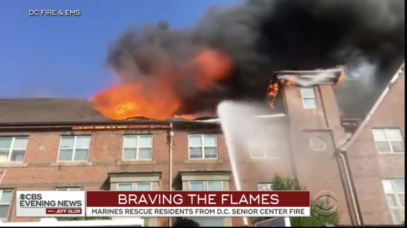 Marines race to save senior citizens from D.C. fire