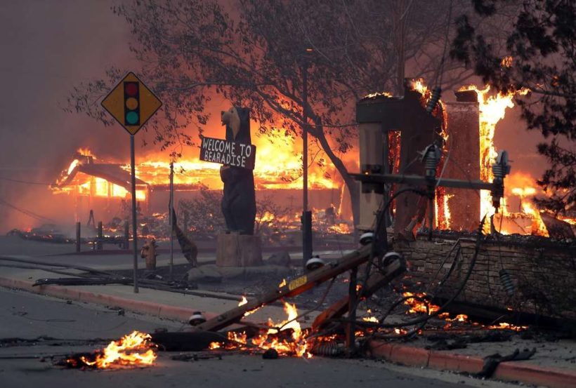 U.S. #2 – CALIFORNIA: Fierce winds expected to fan state’s deadliest wildfires