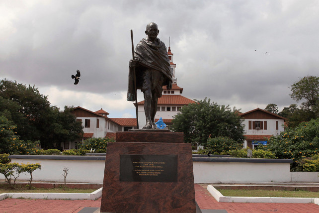 World #1 – Gandhi’s ‘racist’ words lead to removal of statue in Ghana