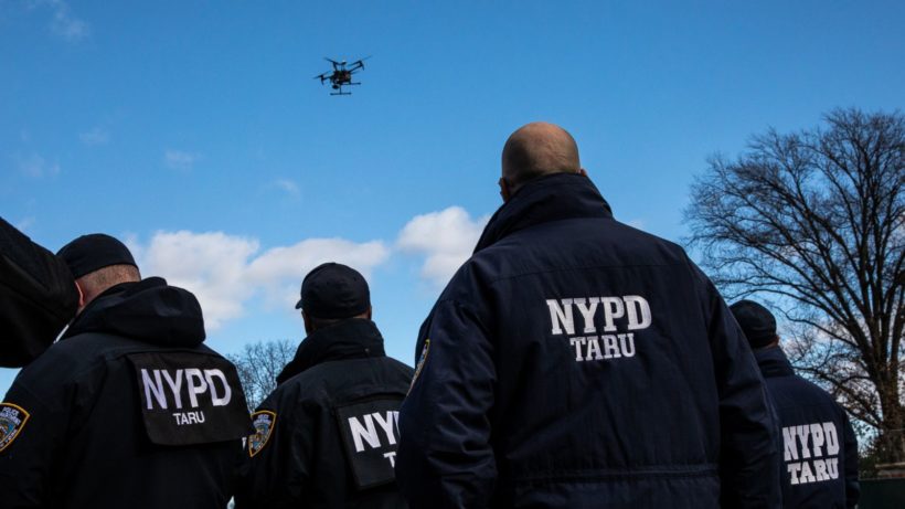 New York City Police Department unveils new drone system