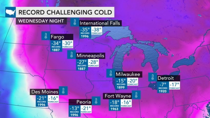 Too cold for mail: Polar vortex brings subzero temps to Midwest, USPS suspends service