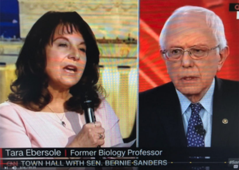 Bernie Sanders set-up by CNN