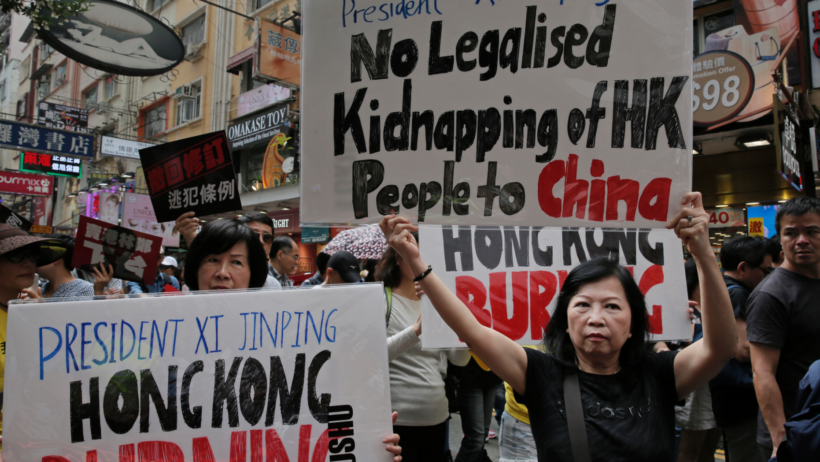 World #2 – Thousands march in Hong Kong against extradition law