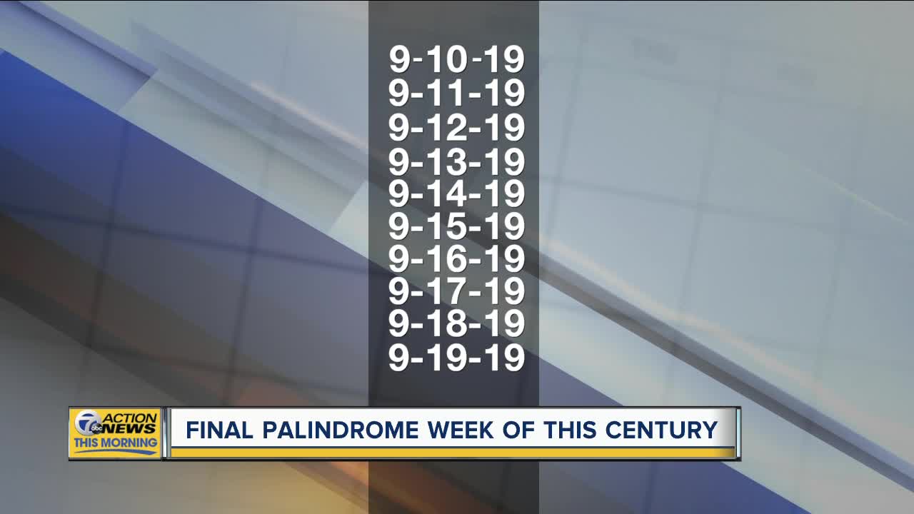 Final Palindrome Week Of The Century