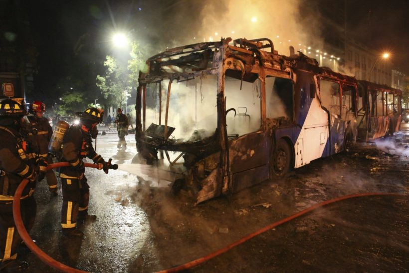 World #2 – Chile protests over subway fare hike leave 8 dead, state of emergency declared