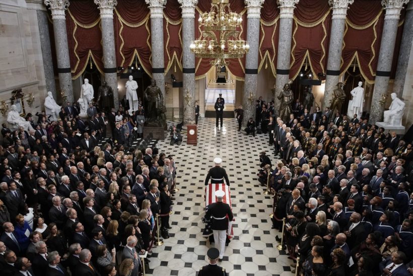 Elijah Cummings, first black lawmaker to lie in state at the Capitol