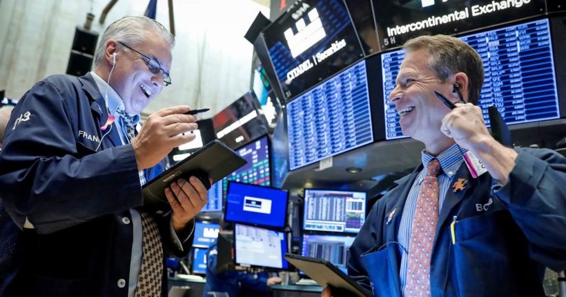 New Record High in Stock Market Skipped by ABC, CBS, NBC
