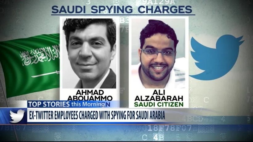 World #2 – Twitter employees charged with spying for Saudi Arabia