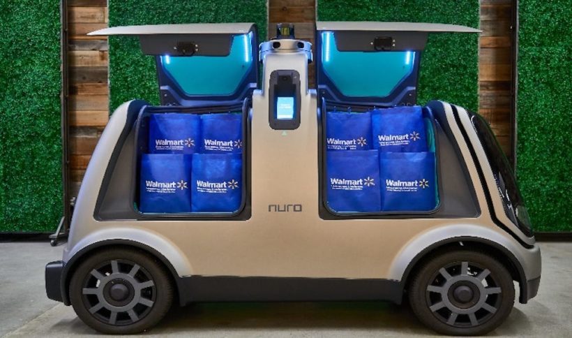 Walmart partners with self-driving startup to test grocery delivery