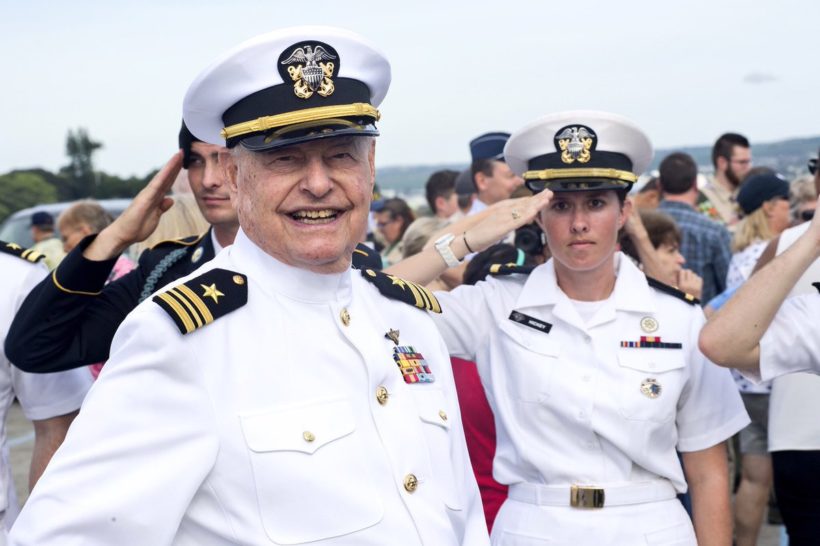 USS Arizona survivor gets hero’s welcome in return to Hawaii