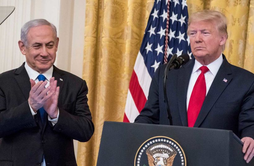 Trump Mideast peace plan expands Israeli territory, offers path to Palestinian statehood