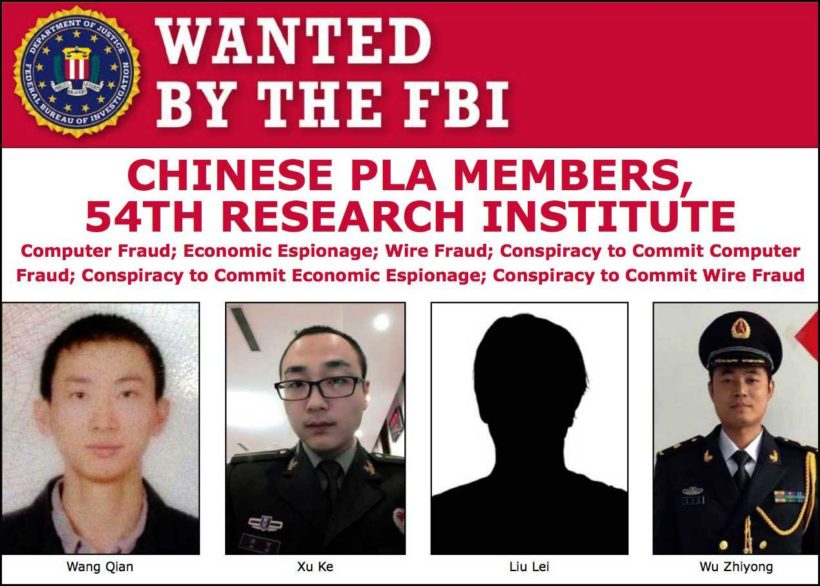 World #2 – Chinese military stole personal info from 145 million Americans in Equifax hack