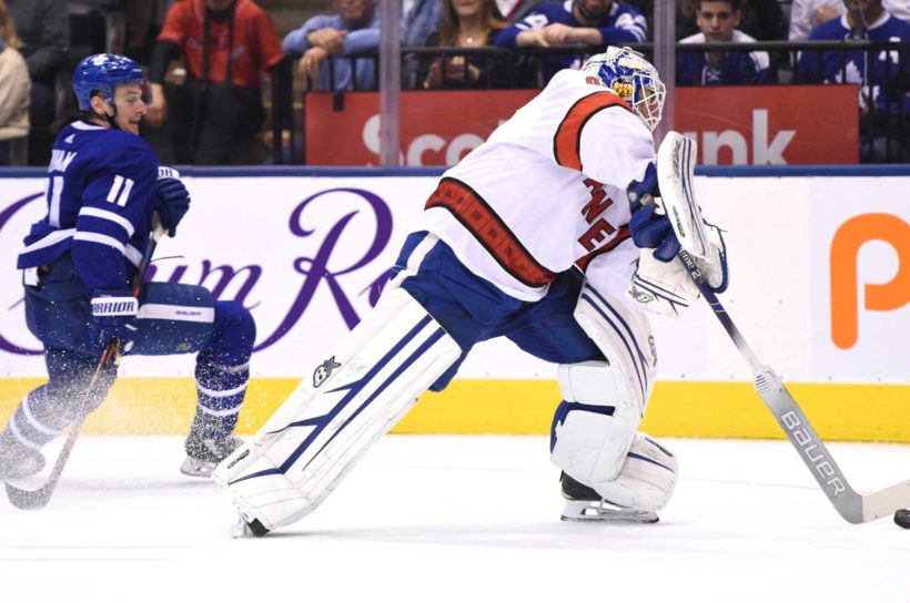 Hockey team turns to Zamboni driver as emergency goalie