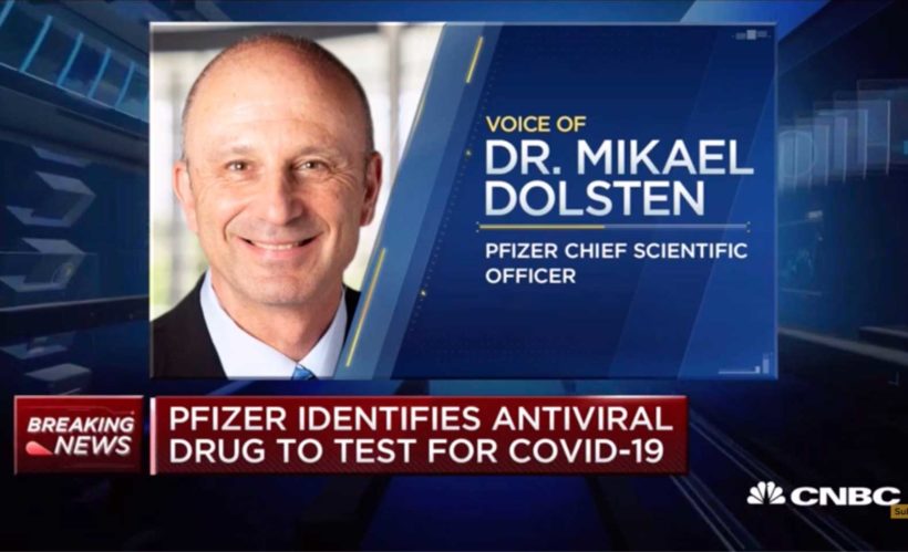 Pfizer working on promising coronavirus treatment, vaccine