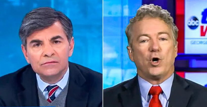 Libertarian Senator Rand Paul debates election fraud with ABC’s Stephanopoulos