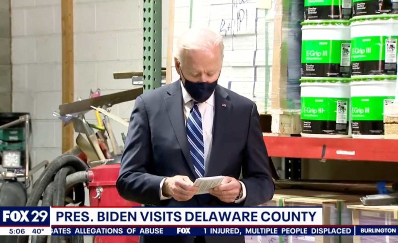 Biden visits PA business in “Help is Here” tour to promote $1.9 trillion “Covid relief” bill
