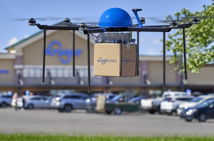 Kroger testing drone delivery service for small groceries, items in Ohio