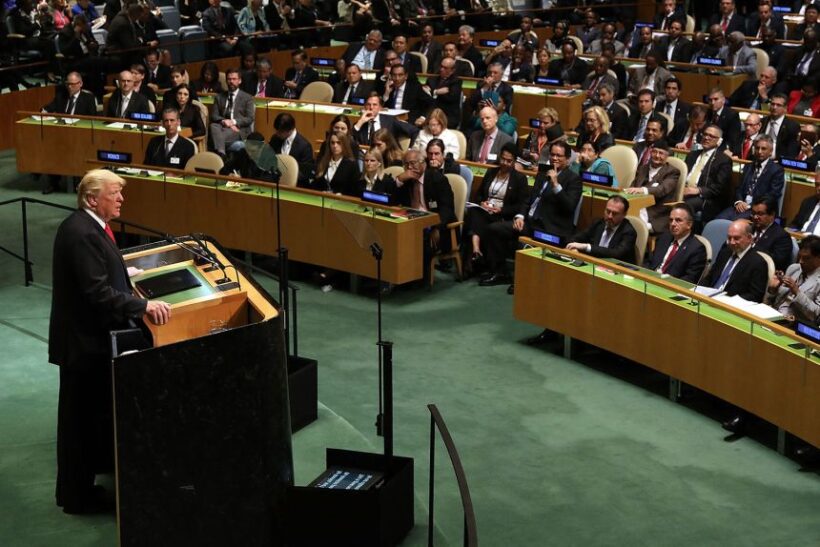 Trump addresses the UN General Assembly, Part 1