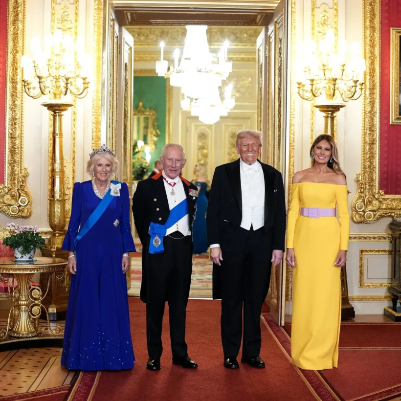 Trump first elected leader in modern history to be hosted twice by a British monarch