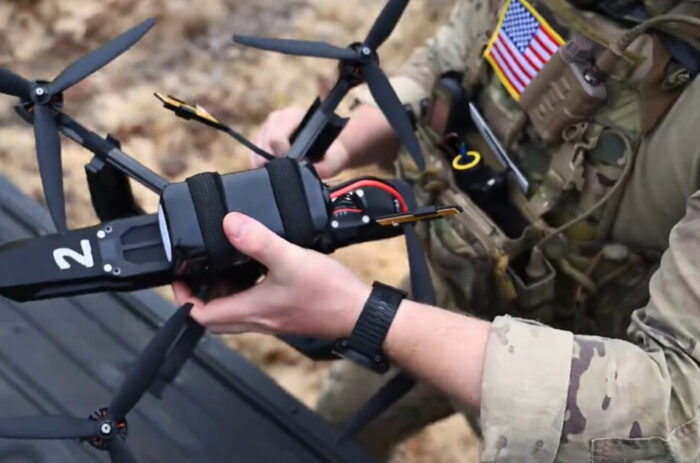 American drone company challenges Chinese dominance while preparing troops for swarm attacks