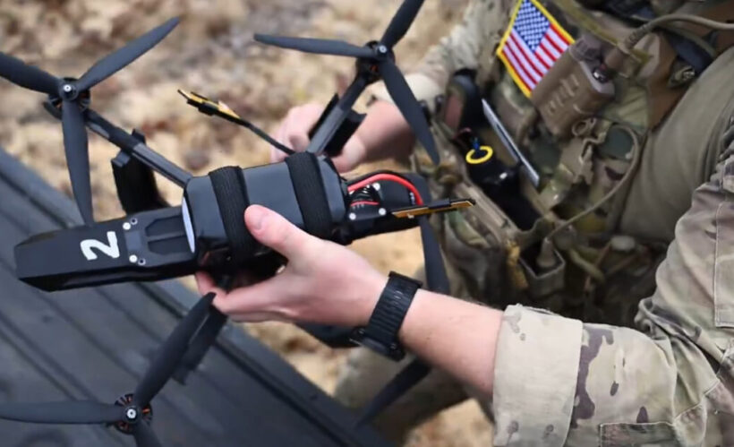American drone company challenges Chinese dominance while preparing troops for swarm attacks
