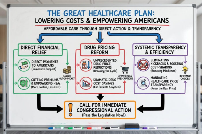 ‘The Great Healthcare Plan’ promises direct cash to Americans for coverage
