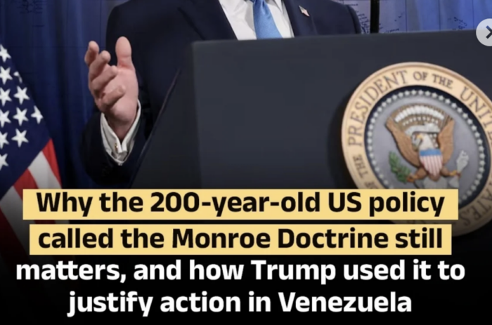 War Powers Act and Monroe Doctrine