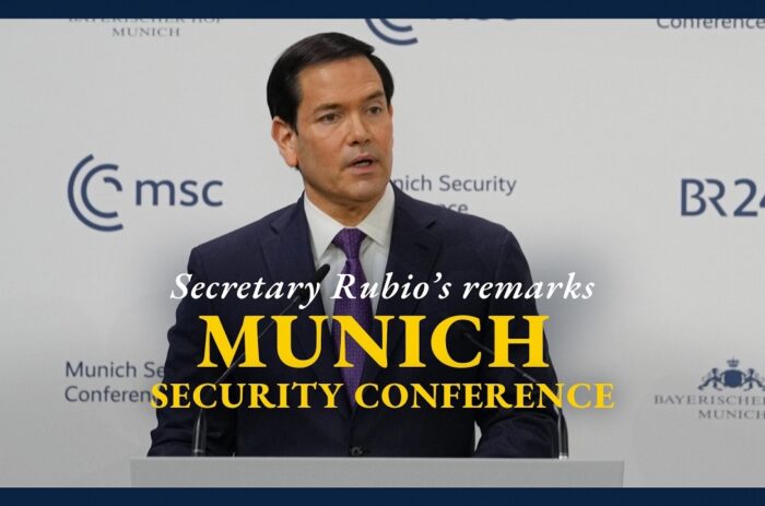 Rubio’s Message to Europe: “Wake Up”