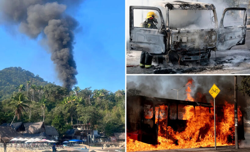 Developing story…Mexican resort town, airport under siege after army kills cartel leader