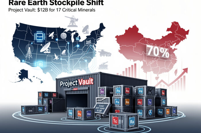 Trump announces $12 billion stockpile of critical minerals
