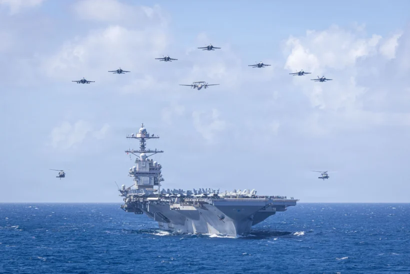 America’s biggest warship, advanced fighters sent toward Iran in biggest military buildup yet