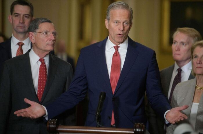 Republican Senate leader John Thune’s 73 days of nothing