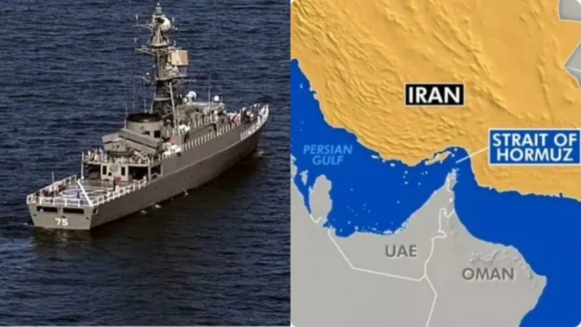 US Navy starts clearing mines in Strait of Hormuz as ships begin to pass through