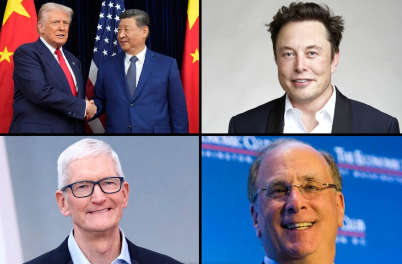 Top CEOs going to China with Trump this week
