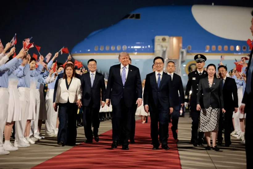 China made a ‘revealing’ choice in its airport greeter for Trump in Beijing