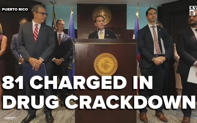 81 members of Puerto Rico gang charged in major drug trafficking case
