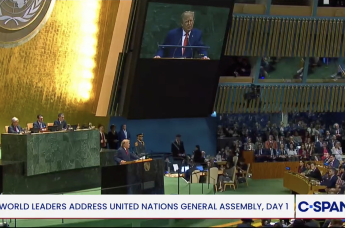Trump at the UN: “Iran will never have a nuclear weapon”