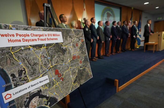 Justice Department arrests 12 in $10M childcare fraud scheme