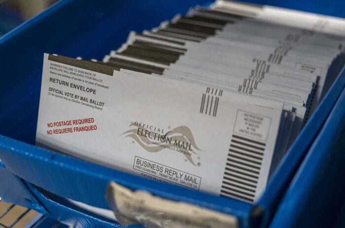 Mail-in ballots stolen from post office in California